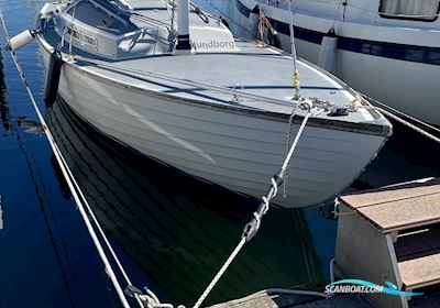 Nordisk Folkebåd Segelboot 1979, mit Mercury motor, Dänemark