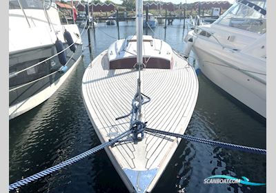 Nordisk folkebåd Segelboot 2024, mit Engine type Honda,Hk 2,3,benzin motor, Dänemark