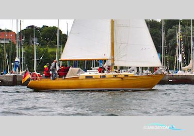 Oe Olle Enderlein 35 Segelboot 1971, mit Albin motor, Deutschland