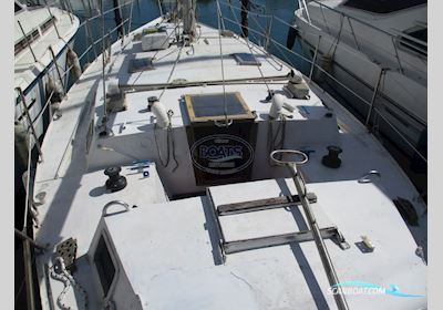 Plan Caroff Amateur Albion Pessoa 36 DI Segelboot 1987, mit Ford motor, Frankreich