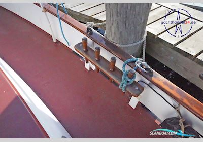 Pommersche Schlup Segelboot 1984, mit Mercedes OM 636 motor, Deutschland