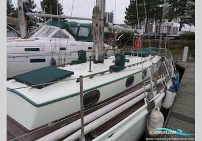 Robert Clark 37 Segelboot 1950, mit Yanmar 3GM30F motor, England