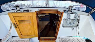 Sandmeier Decksalon Segelboot 1995, mit Mercedes Benz OM 616 motor, Deutschland