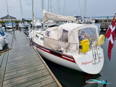 Scanmar 33 Segelboot 1986, mit Volvo Penta
 motor, Dänemark