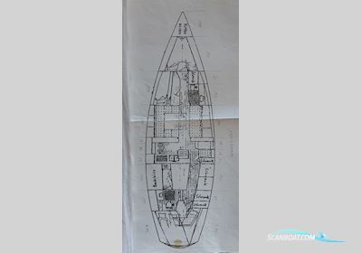 Shin Hsing Yacht Building Co.LTD Taiwan Delta 45S Segelboot 1980, mit MAN D 022 Y motor, Italien