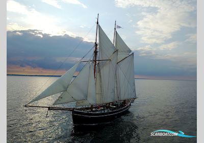 Skonnerten Halmø Segelboot 1900, mit Gardner motor, Dänemark