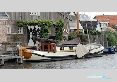 Skutsje 15 Mtr Segelboot 1910, mit Thornycroft motor, Niederlande