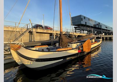 Skutsje 15 Mtr Segelboot 1910, mit Thornycroft motor, Niederlande
