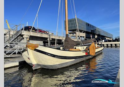 Skutsje 15 Mtr Segelboot 1910, mit Thornycroft motor, Niederlande