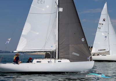 Spækhugger racing Segelboot 1974, mit Parsun motor, Dänemark