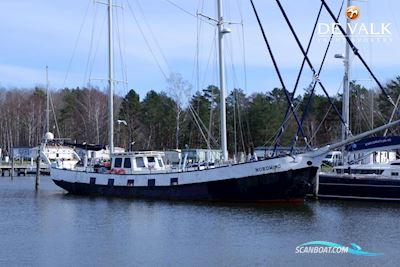 Stagsegel-Ketsch 28 Segelboot 1894, mit Mercedes Benz motor, Deutschland