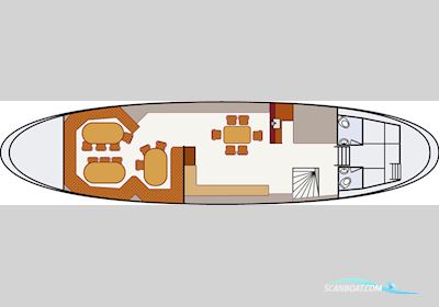 Stevenaak Zeilcharter geschikt als woonschip te koop Segelboot 1882, mit DAF motor, Niederlande