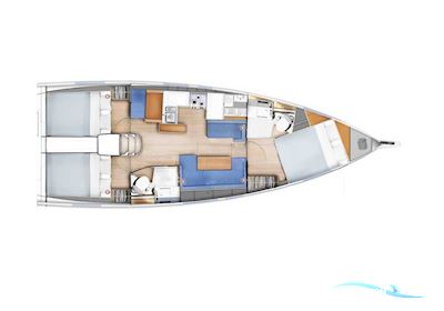 Sun Odyssey 410 Segelboot 2020, mit Yanmar motor, Deutschland