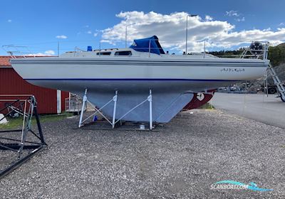 Sveakryssare Segelboot 1978, mit Elecro Mobile motor, Sweden
