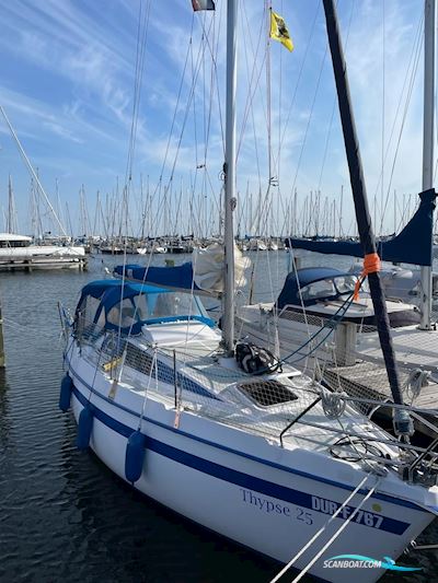 Tes 720 Segelboot 2008, mit Yamaha motor, Niederlande