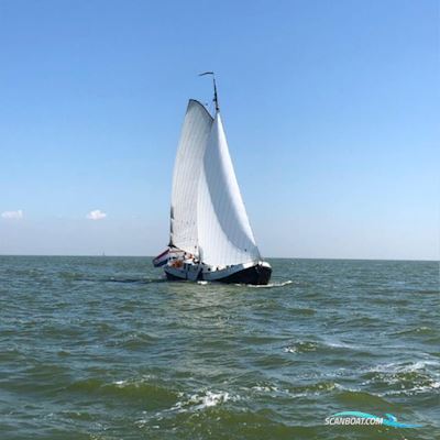 Tjalk Paviljoen Segelboot 1920, mit Volkswagen motor, Niederlande