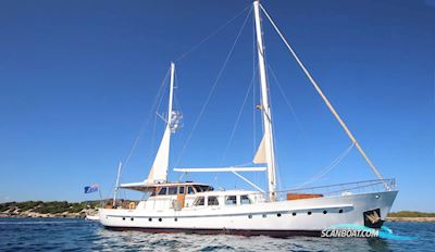 VAN DEN AKKER Motorsailer Segelboot 1964, Spanien