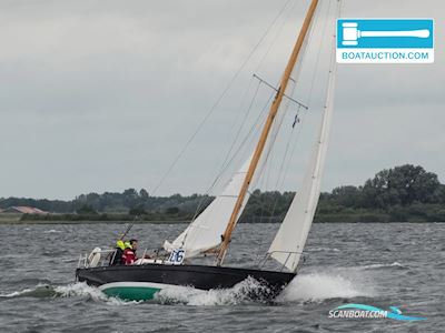 Volker S-Spant Segelboot 1965, mit Albin motor, Niederlande
