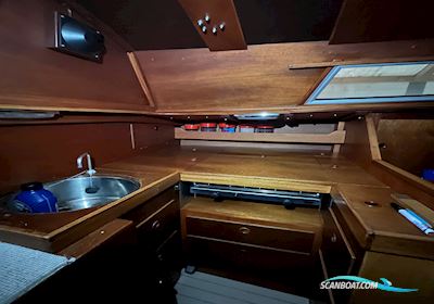 Waarschip 870 Halftonner Segelboot 1977, mit Volvo Penta MD2020D motor, Dänemark