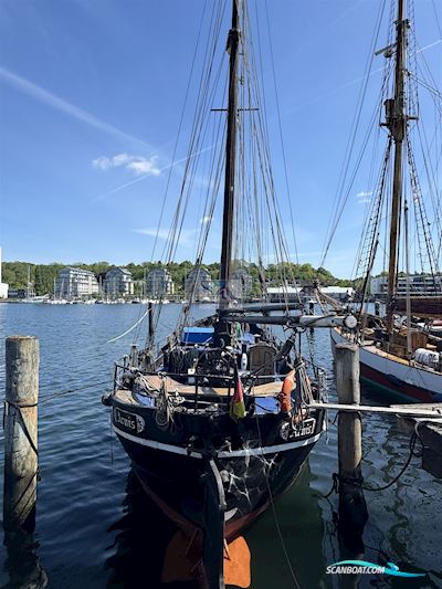 Wagrawerft Lübeck Ewer Segelboot 1925, mit Cummins motor, Deutschland