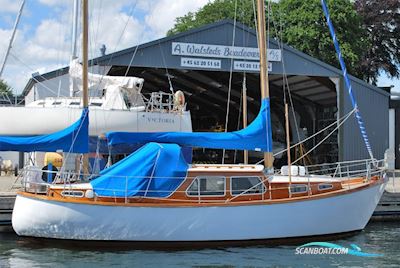 Walsted Boatyard Bianca Design 33 Ketch No. 0 Mahogni Segelboot 1970, mit Volvo Penta 2030 motor, Dänemark