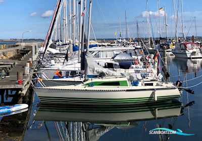 X-79 Segelboot 1985, mit Suzuki Sua DF5AL motor, Deutschland