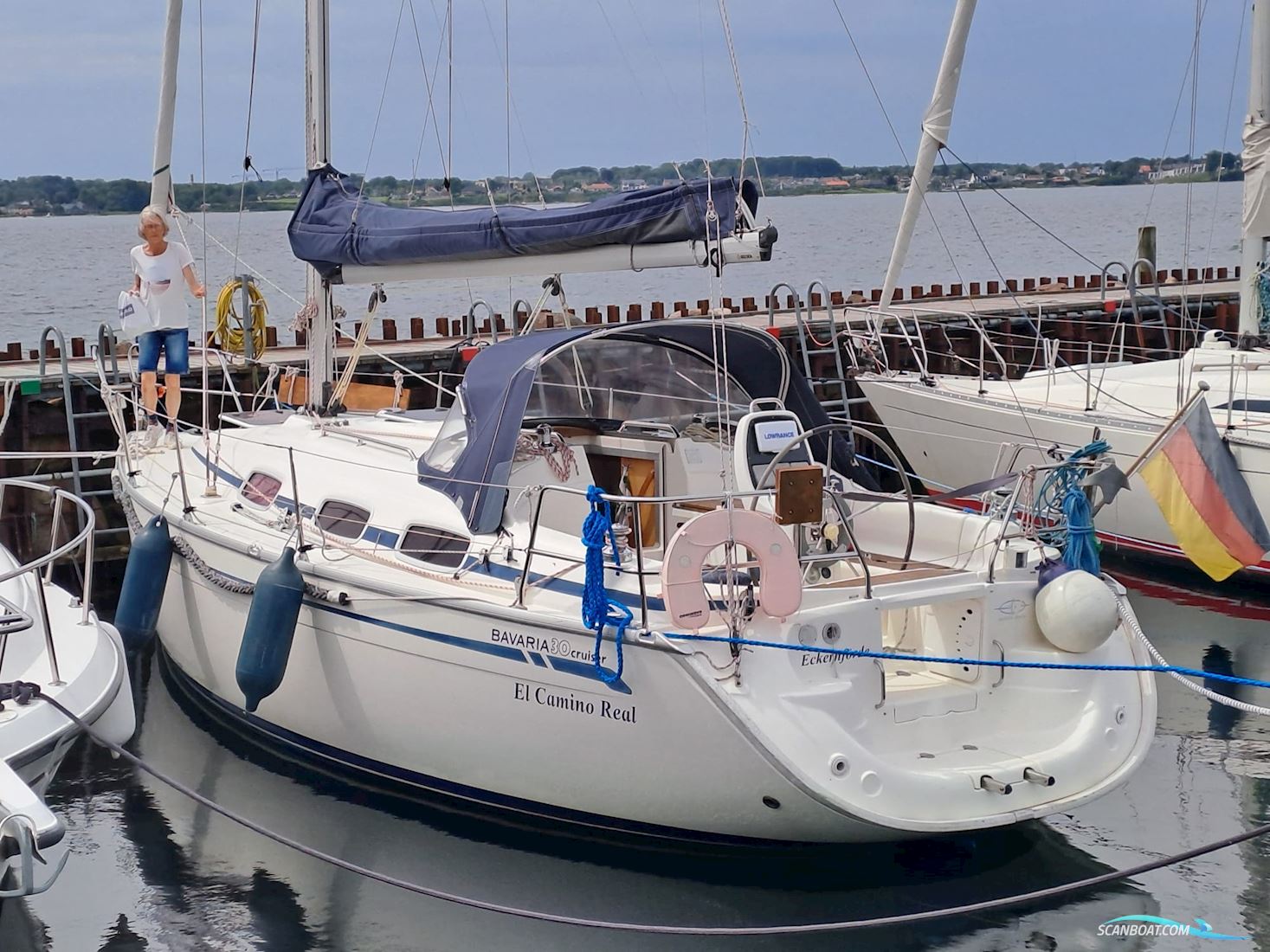Bavaria 30 Cruiser Sejlbåd 2007, med Volvo Penta D1-20 motor, Tyskland