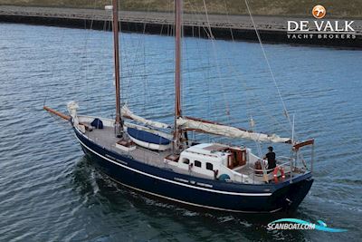 Beeldsnijder Pilothouse Schoener 50 Sejlbåd 1996, med Cummins motor, Holland
