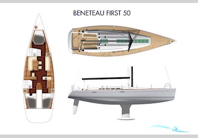 Beneteau First 50 Sejlbåd 2008, med Volvo Penta motor, Grækenland