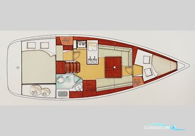 Beneteau Oceanis 31 Sejlbåd 2011, med Yanmar 3YM20 motor, Sverige