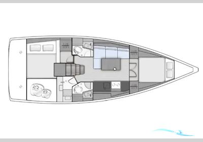 Beneteau Oceanis 38.1 Sejlbåd 2019, med Yanmar motor, Kroatien