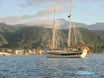 COLVIN Schooner Brigantine Sejlbåd 1984, med Ford motor, Ej oplyst