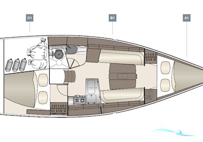 Dehler 34 Sejlbåd 2023, med Yanmar motor, Sverige
