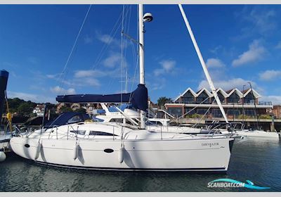 Elan 348 Sejlbåd 2008, med New Volvo Penta D2-40B 39Hp with Saildrive and 3 Blade propeller motor, England