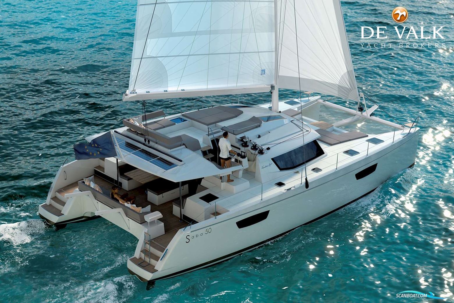 Fountaine Pajot Saba 50 Sejlbåd 2017, med Volvo motor, Kroatien