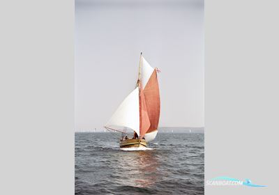 Gaffelrigget Dansk Jagt Sejlbåd 1976, med Vetus M4 2002 motor, Danmark