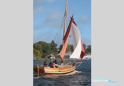 Gaffelrigget Dansk Jagt Sejlbåd 1976, med Vetus M4 2002 motor, Danmark