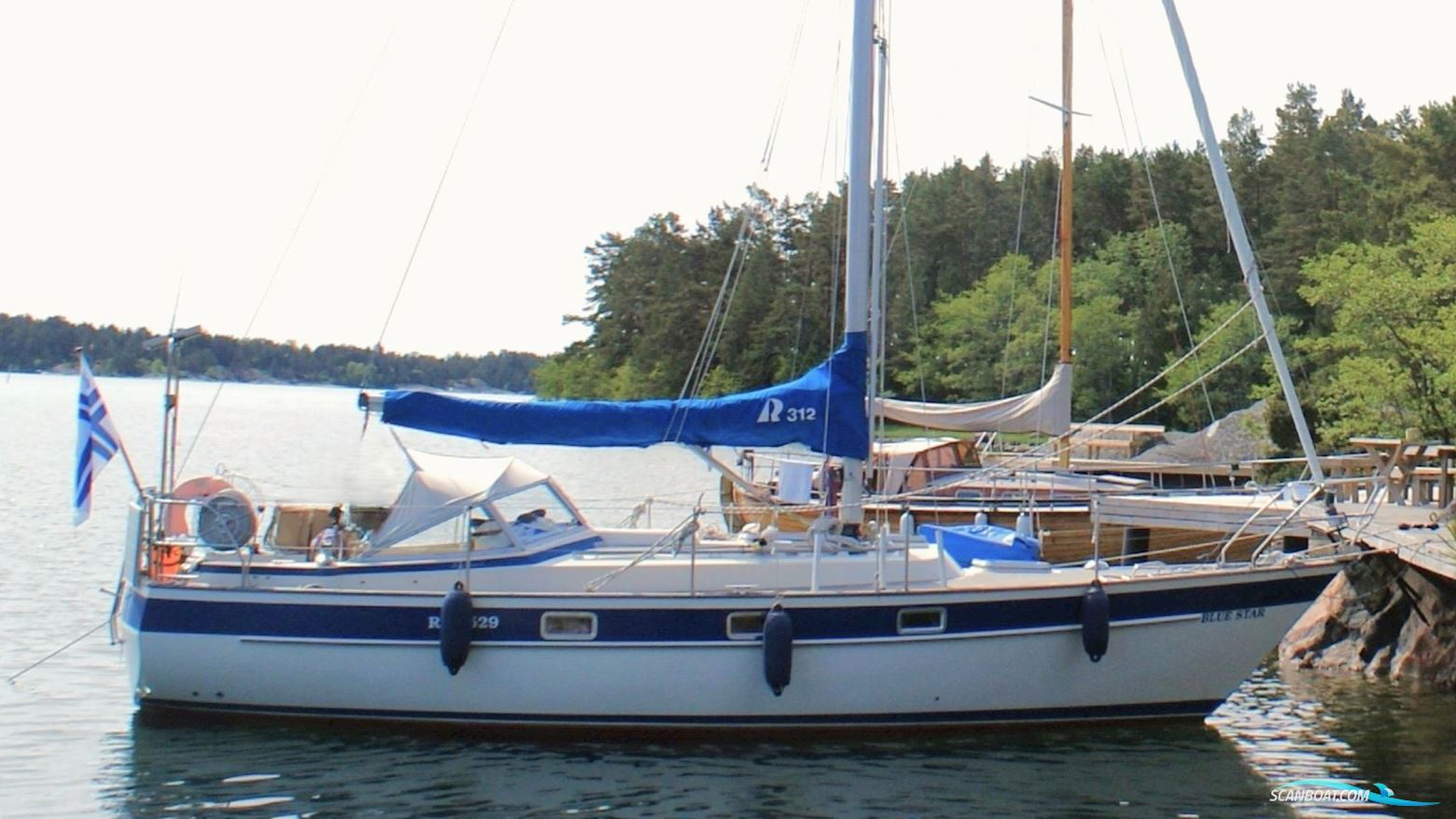 Hallberg-Rassy 312 Sejlbåd 1986, med Volvo Penta D1-30F motor, Finland