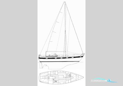 Hallberg Rassy 38 Sejlbåd 1980, med Nanni 5.280 HE motor, Tyskland