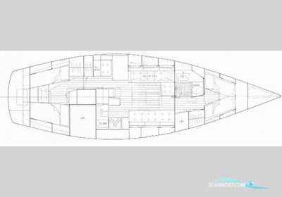 Hallberg Rassy 382 Sejlbåd 1986, med Volvo Penta MD 30 motor, Tyskland