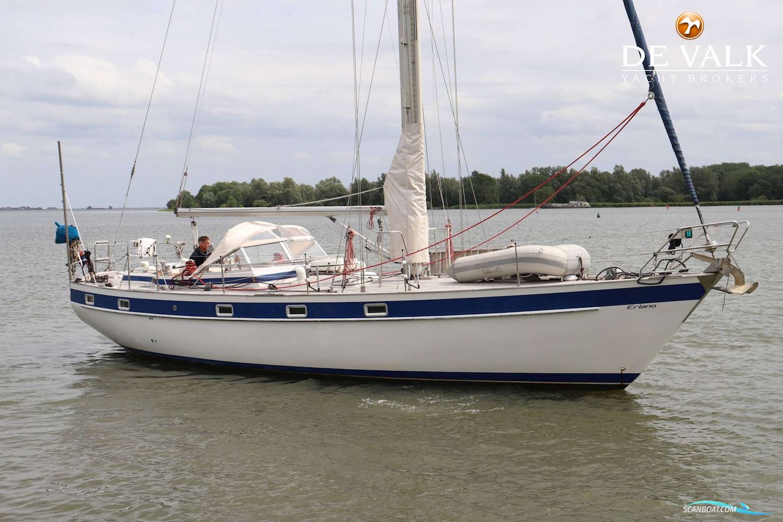 Hallberg Rassy 42 E Sejlbåd 1989, med Volkwagen motor, Holland