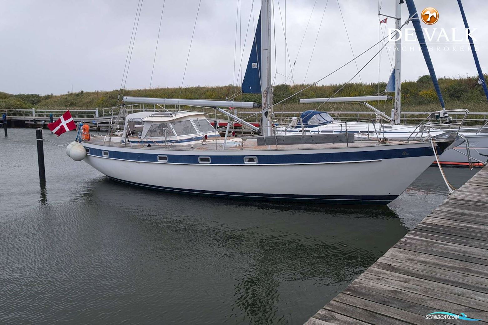 Hallberg Rassy 42 E Sejlbåd 1981, med Volvo Penta motor, Danmark