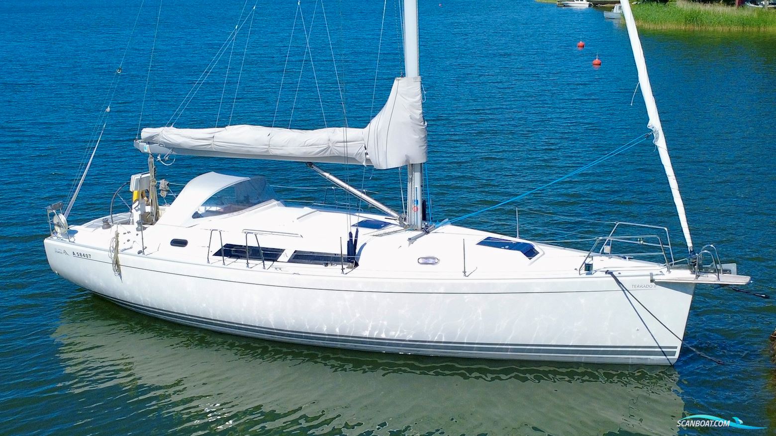 Hanse 400e Sejlbåd 2008, med Yanmar 3JH4CE motor, Finland