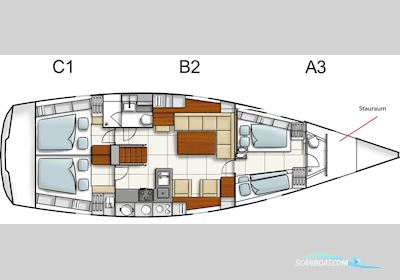 Hanse 470 Sejlbåd 2011, med Volvo Penta motor, Tyskland