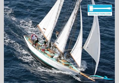 Hansen Gaff Schooner Sejlbåd 1894, med Unknow motor, Italien