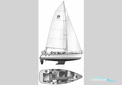 Hunter 41 AC Sejlbåd 2004, med Yanmar motor, Virgin Islands