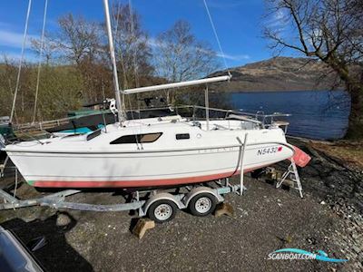 Hunter Legend 25 Trailer sailer Sejlbåd 2008, med Yamaha motor, England