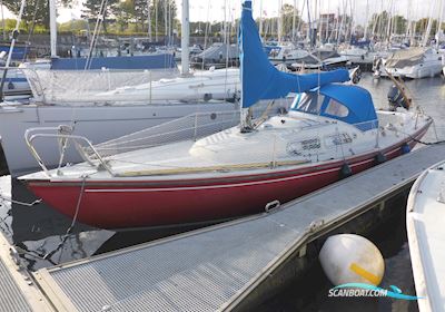 IF-Boot, Marieholm 24, Internationales Folkeboot Sejlbåd 1974, med Yamaha motor, Tyskland