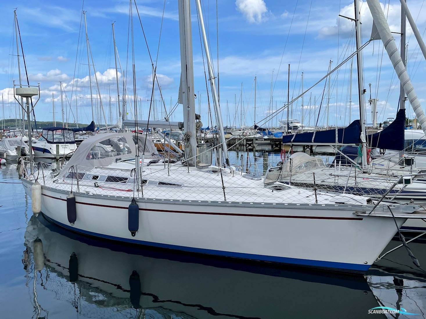 Jeanneau 39 Sejlbåd 1990, med Perkins Prima 50 motor, Danmark