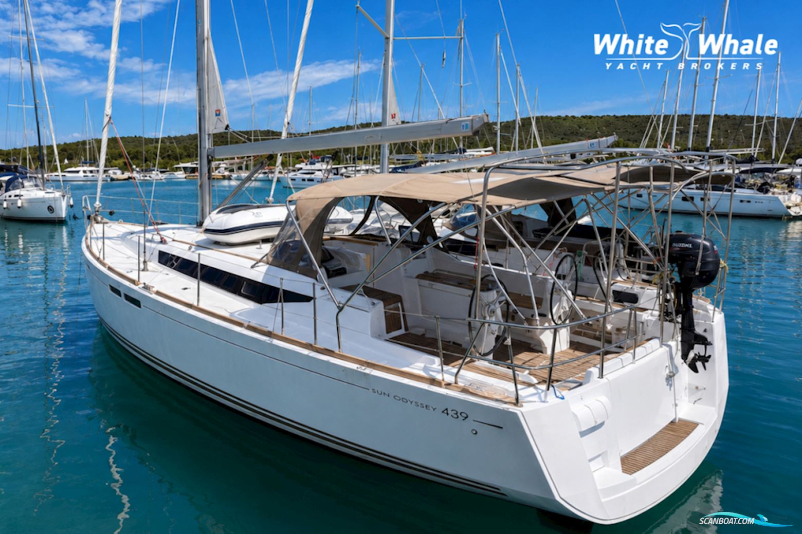 Jeanneau Sun odyssey 439 Sejlbåd 2014, med Yanmar motor, Kroatien